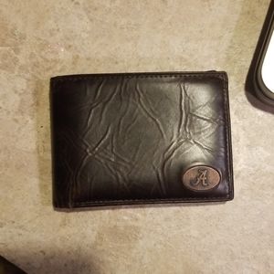 Leather wallet..alabama ...fold